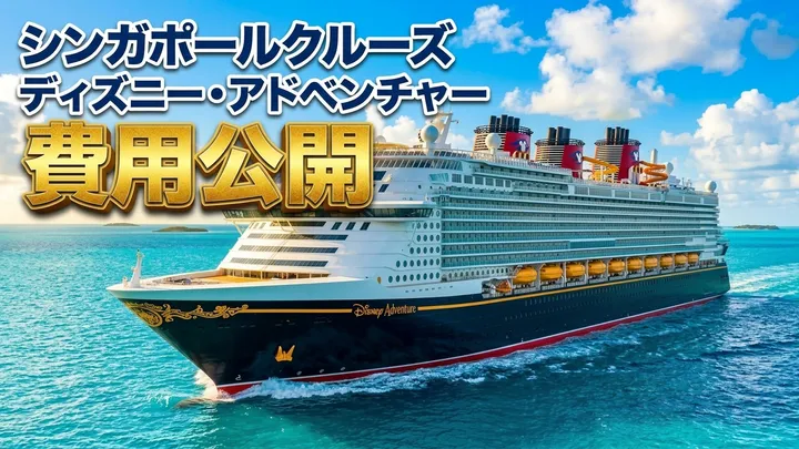 【費用公開】ディズニー・アドベンチャー総額いくらかかった?2人で4泊5日クルーズの実費内訳と節約・満喫のリアル